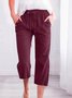 Simple Regular Fit Pants