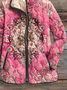 Vintage Stand Collar Padded Jacket