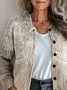 Printing Vintage Cardigan
