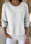 Casual Cotton Regular Fit Sweater