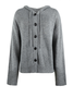 Split Joint Lady Romance Cotton Solid Color Hooded Single-breasted Cross-border Sweater Women 2025 Autumn And Winter New Drawstring Knitted Cardigan Jacket