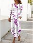Women's Maxi Dress Sheath Dress T Shirt Dress Tee Dress Vacation Casual