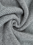 Split Joint Lady Romance Cotton Solid Color Hooded Single-breasted Cross-border Sweater Women 2025 Autumn And Winter New Drawstring Knitted Cardigan Jacket