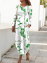 Women's Maxi Dress Sheath Dress T Shirt Dress Tee Dress Vacation Casual