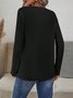 Halloween Women's T shirt Long Sleeve Graphic Letter Witch Vintage