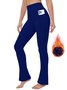 Autumn And Winter Brushed Velvet Flared Yoga Pants Slimming High Waist Hip Lifting Sports Pants