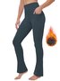 Autumn And Winter Brushed Velvet Flared Yoga Pants Slimming High Waist Hip Lifting Sports Pants