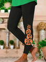 Women's Leggings Vacation Vintage Fashion Ankle-Length High WaistPantsHalloween