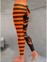 Women's Leggings Vacation Vintage Fashion Ankle-Length High WaistPantsHalloween
