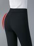 Elastic High Waist Casual Pants Stretch Gray Slim Women's Pants Straight Trousers