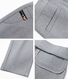 Elastic High Waist Casual Pants Stretch Gray Slim Women's Pants Straight Trousers