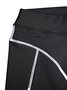 Contrast Color High Waist Plus Velvet Yoga Pants Hip Lift Leggings Fashionable Skinny Pants