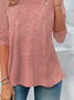 Women's Casual Long Sleeve Crew Neck Tunic T-Shirt