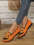 Canvas Casual Geometric All Season Shallow Shoes