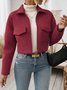 Shawl Collar Casual Jacket