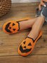 Canvas Casual Geometric All Season Shallow Shoes