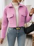 Shawl Collar Casual Jacket