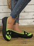 Canvas Casual Geometric All Season Shallow Shoes