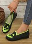 Canvas Casual Geometric All Season Shallow Shoes