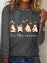 Women's Tis The Season Halloween Long Sleeve T-Shirt