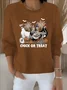 Women's Autumn and Winter Festive Patterned Pullover Tops