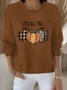 Women's Autumn and Winter Festive Patterned Pullover Tops