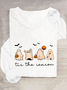 Women's Tis The Season Halloween Long Sleeve T-Shirt