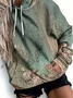 Loose Printing Casual Hoodie