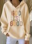 Cotton Regular Fit Vintage Hoodie