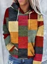 Abstract Casual Printing Hoodie