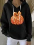 Hooded Casual Regular Fit Hoodie