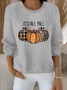 Women's Autumn and Winter Festive Patterned Pullover Tops