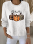 Women's Autumn and Winter Festive Patterned Pullover Tops