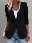 Women's Casual Spring And Autumn Lapel Suit Jacket