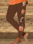 Halloween Casual Tight Leggings