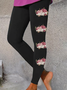 Halloween Jersey Casual Leggings