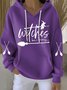 Vintage Regular Fit Hooded Hoodie