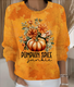 Loose Vintage Crew Neck Festival Sweater