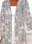 Vintage Others Gradient Pattern Kimono