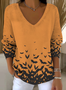 Halloween Casual Cotton Sweater