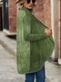 Women's Elegant Lightweight Cardigan Velvet Long Sleeve Jacket