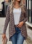 Women's Elegant Lightweight Cardigan Vintage Print Long Sleeve Jacket