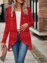 Women's Elegant Lightweight Cardigan Woven Textured Long Sleeve Jacket