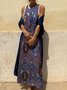 Women's Printing Geometric Daily Going Out Two-Piece Set Color1 Casual Spring/Fall Coat With Skirt Celebrity-style Cape And Skirt Two-piece Set