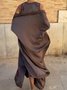 Women's Printing Geometric Daily Going Out Two-Piece Set Color1 Casual Spring/Fall Coat With Skirt Celebrity-style Cape And Skirt Two-piece Set