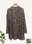 Women's Elegant Lightweight Cardigan Vintage Print Long Sleeve Jacket
