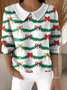 Loose Christmas Casual Imitation Cashmere Sweater