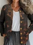 Loose Knitted Butterfly Peasant Cardigan