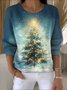 Vintage Crew Neck Regular Fit Sweater