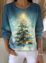 Vintage Crew Neck Regular Fit Sweater